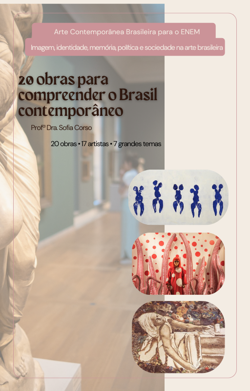 Capa do e-book 20 obras para compreender o Brasil contemporâneo
