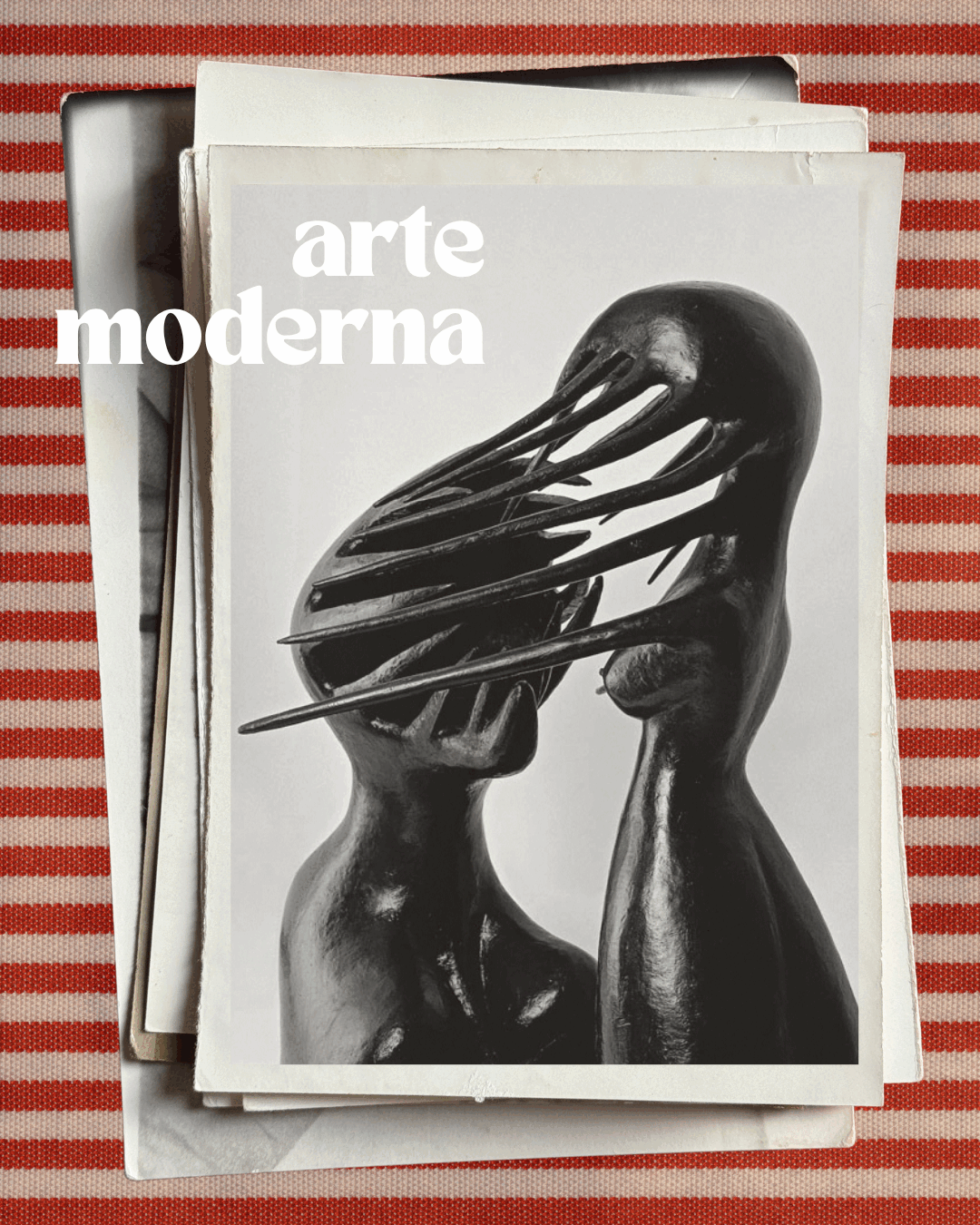 Capa original do dossiê Arte Moderna — Europa e Brasil